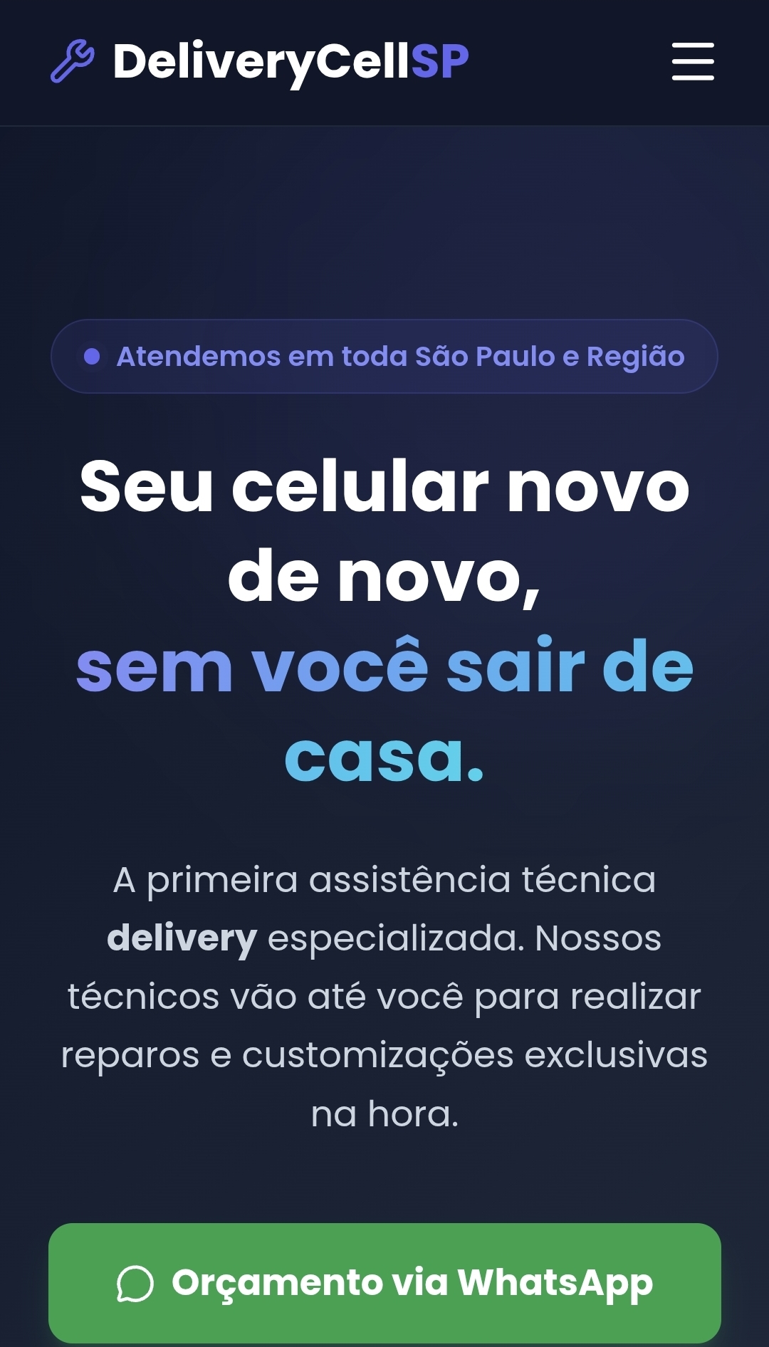 Projeto DeliveryCellSP